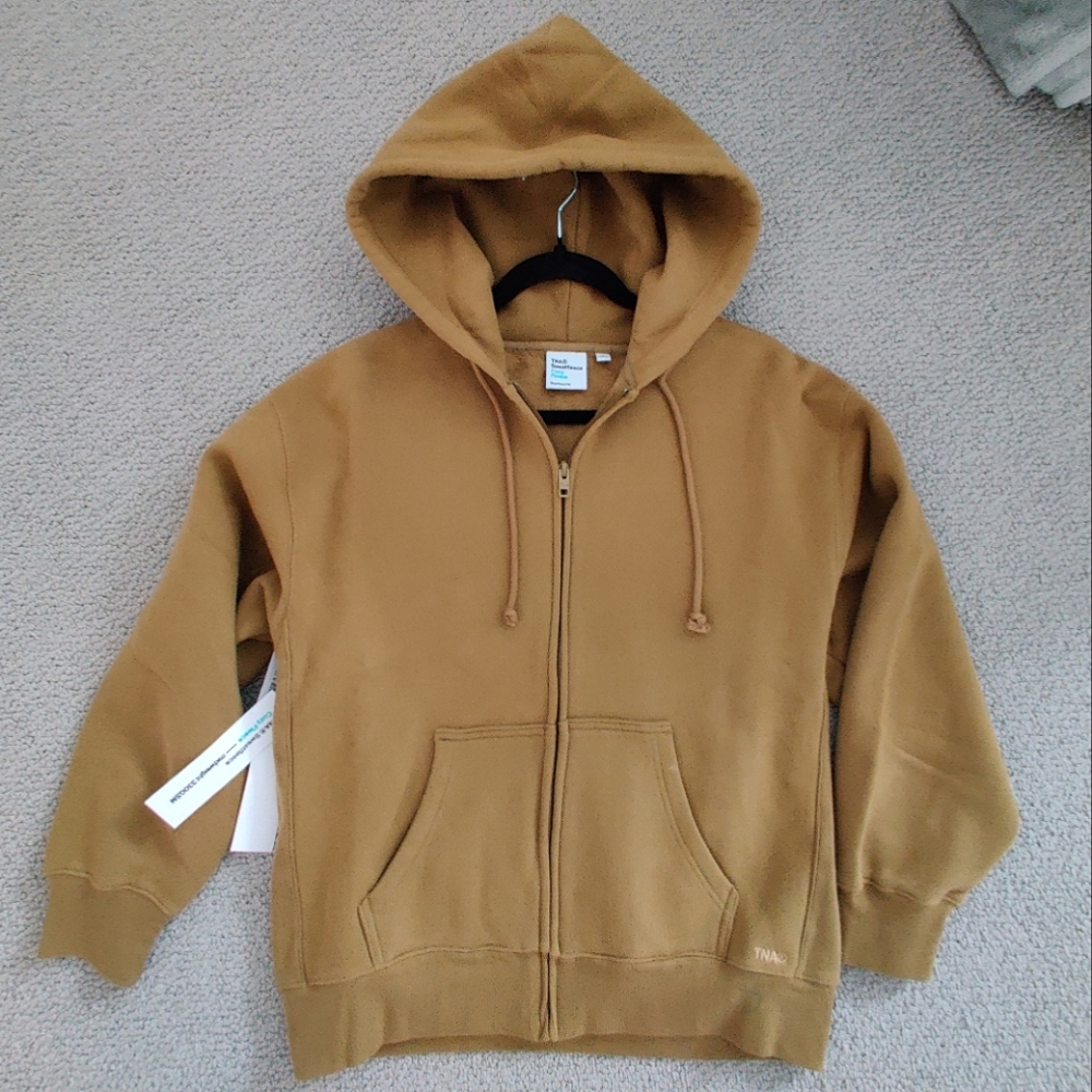 Aritzia Cozy Fleece Boyfriend Zip Hoodie